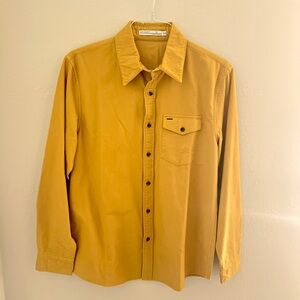Criquet - Mustard Yellow Button-Up Oxford Shirt